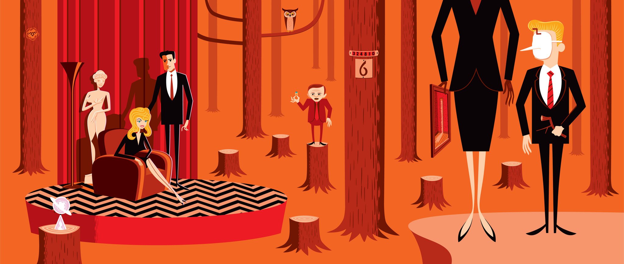 Black and White Lodge Curiosities