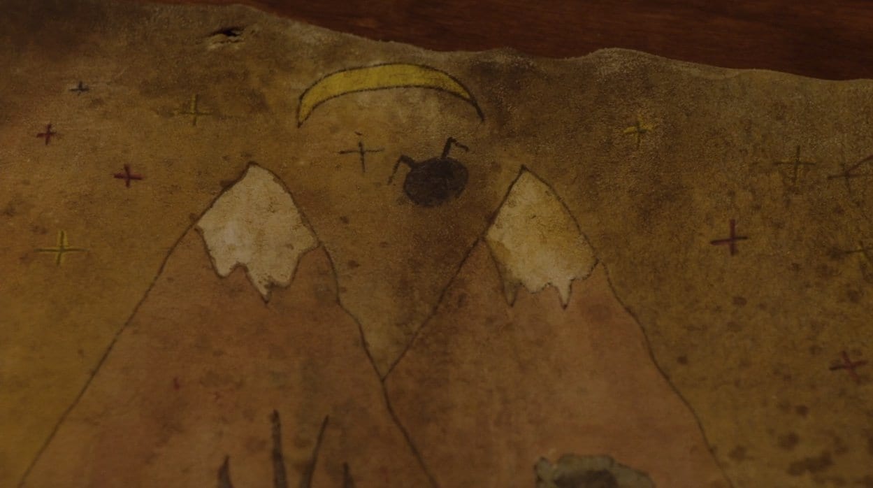 the black shape on hawks map